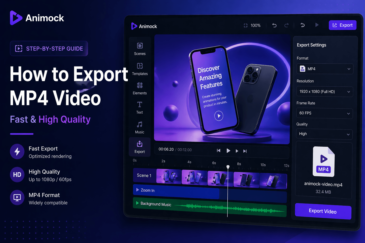 How to Export MP4 Video (Fast & High Quality Guide)