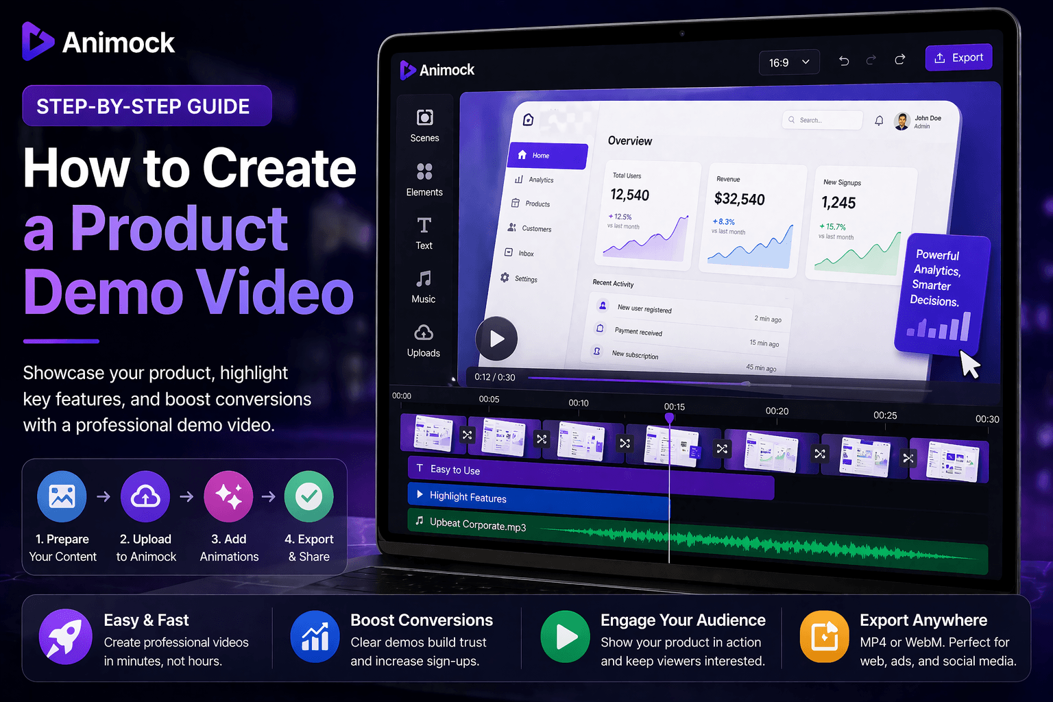 How to Create a Product Demo Video (Complete Guide)